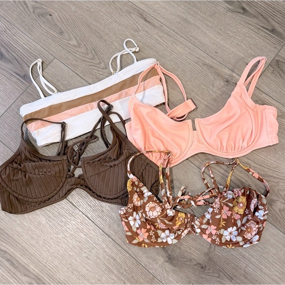 Other - Set of Colorful Bikinis and Tops M/L